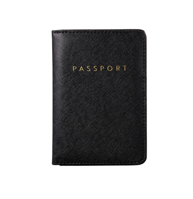Black Passport Cover