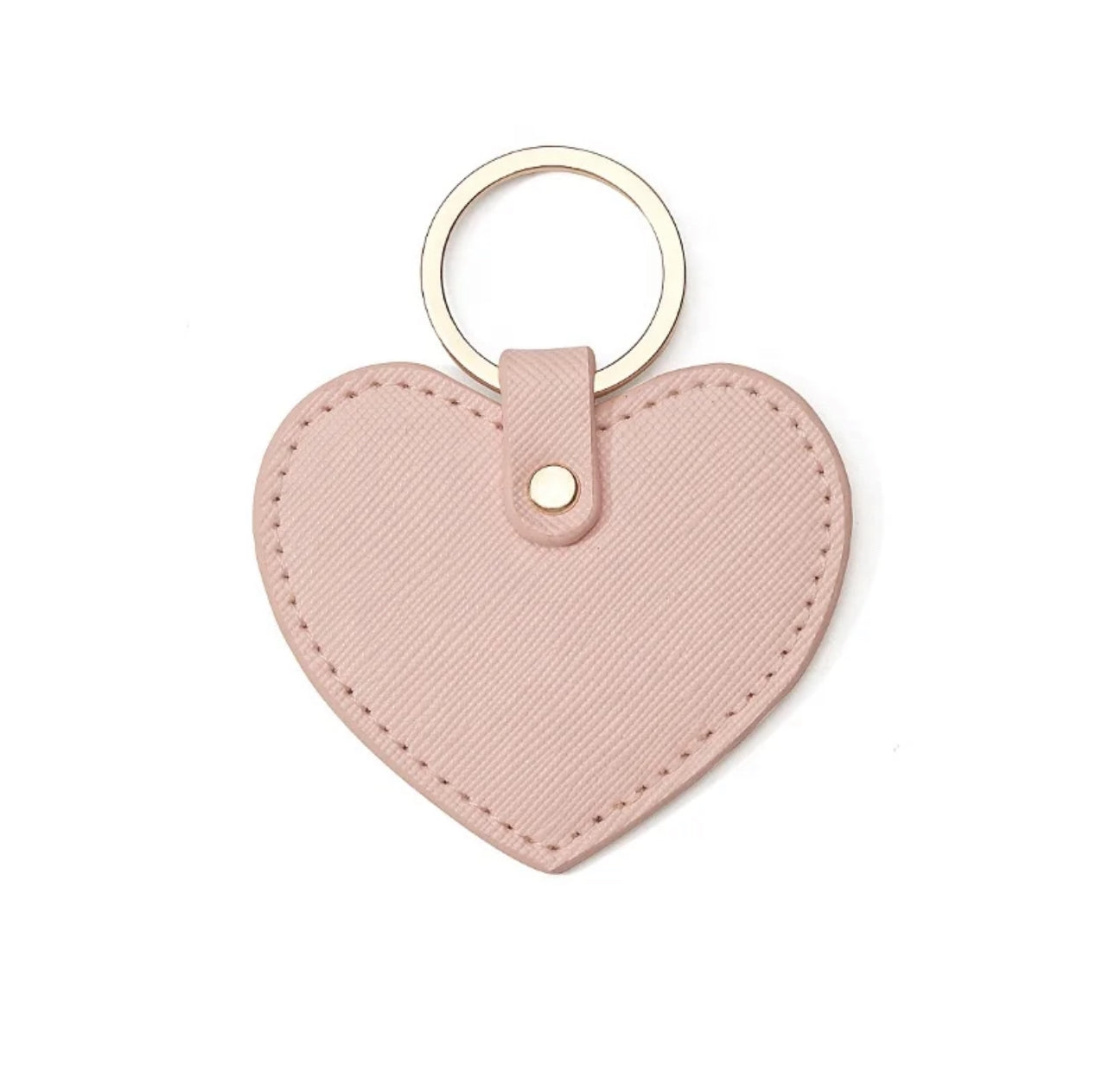 Pink Heart Keychain