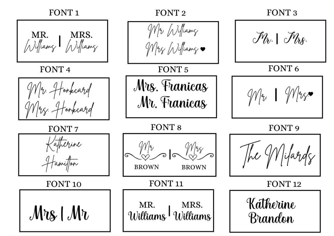 Mr & Mrs Passport Covers