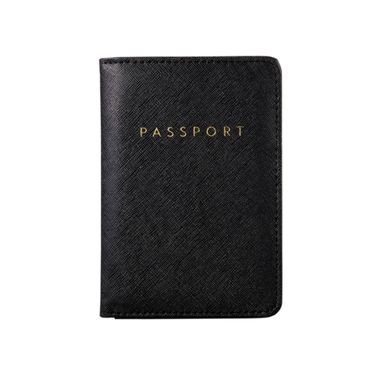 Black Passport Cover