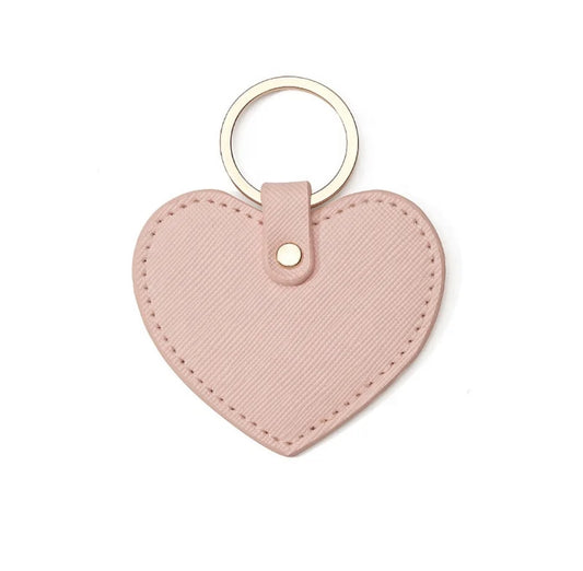 Pink Heart Keychain