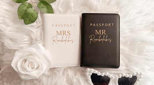 Mr & Mrs Passport Covers