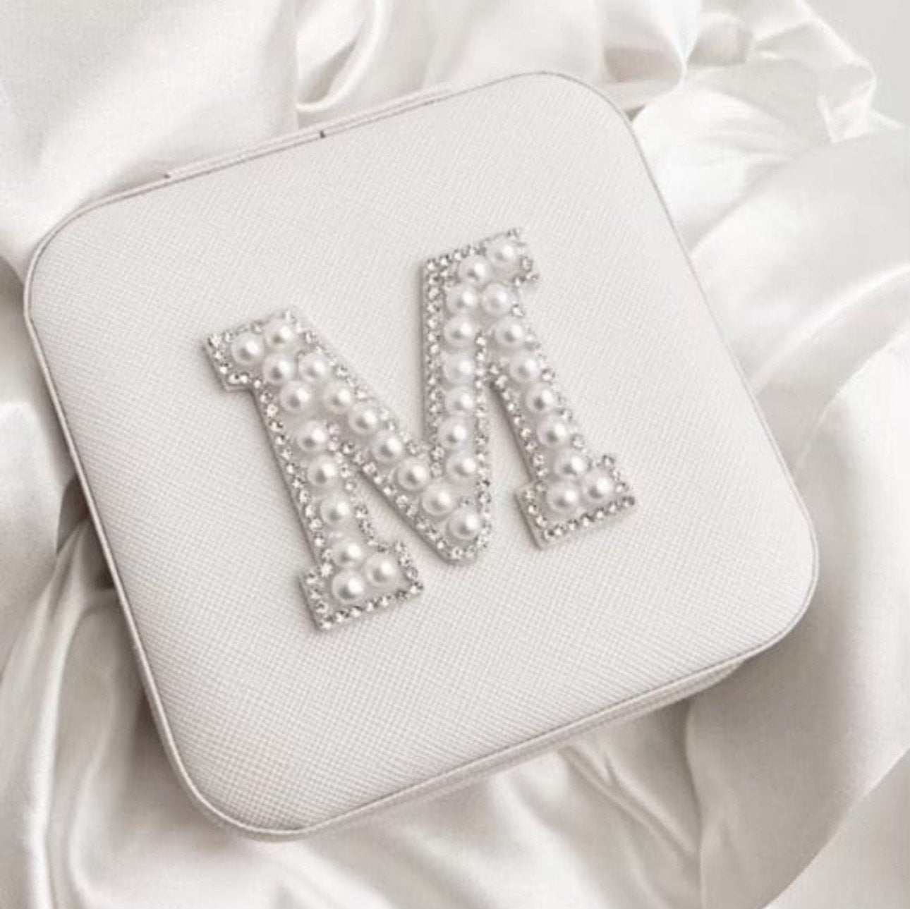 Jewelry Box w/ Pearl Letter